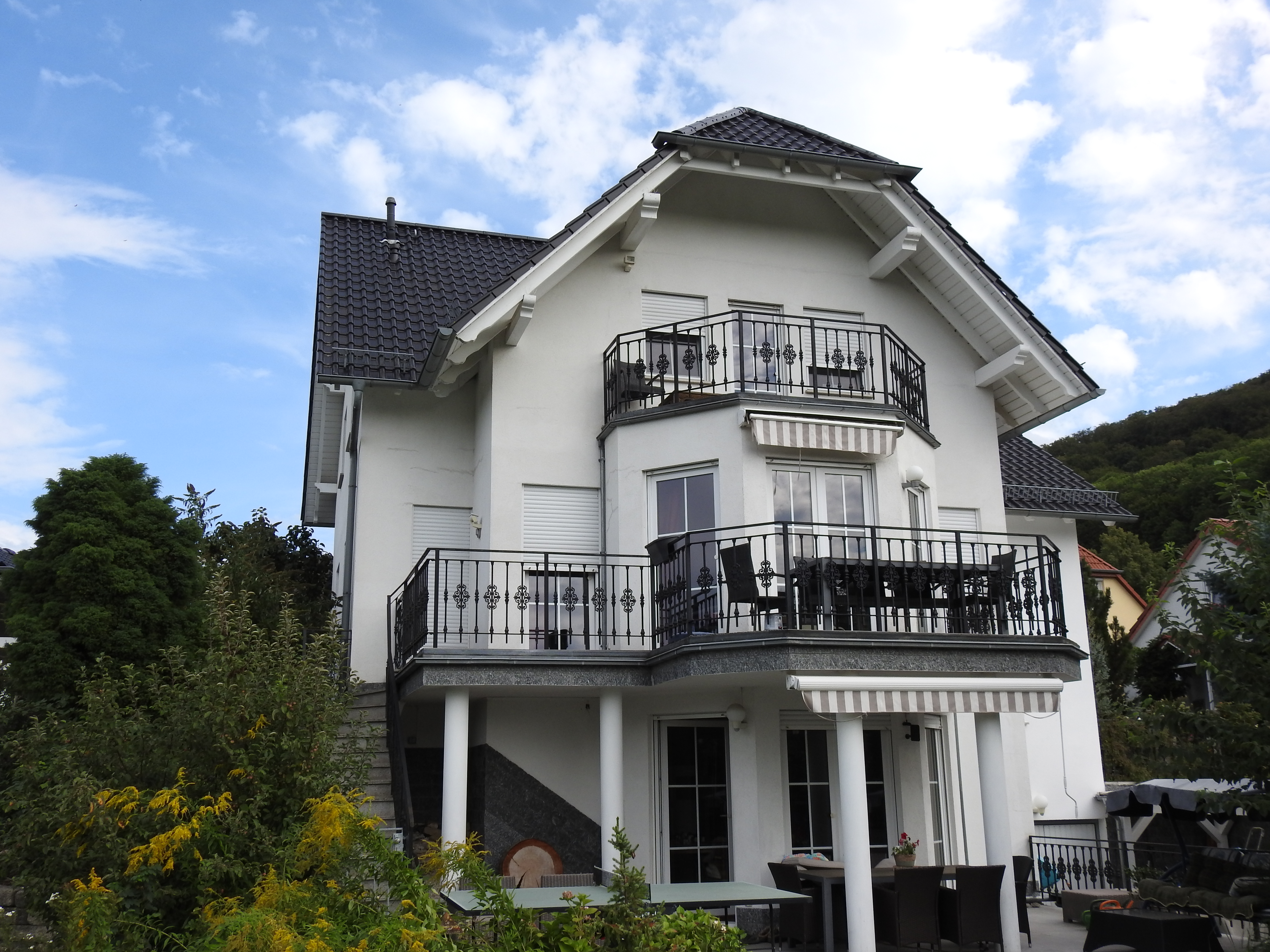 Architektenhaus am Stadtrand von Dresden